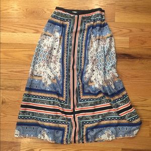 Anthropologie Maxi Skirt